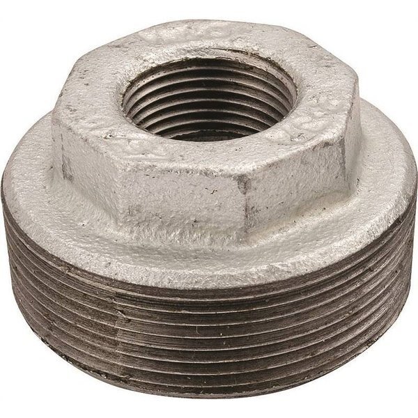 Bushing Galv Hex 1X3/4 In, Worldwide Sourcing, Mfr#: 35-1X3/4G